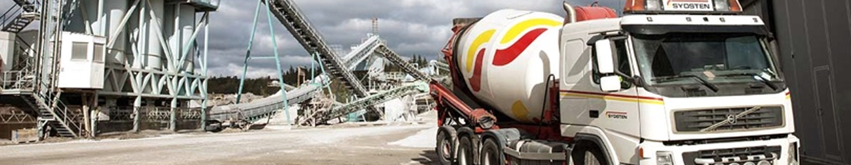 AB Sydsten - Mineralindustrier, Tillverkare av betong och cement