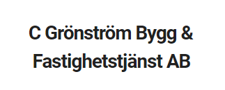 C Grönström Bygg & Fastighetstjänst AB
