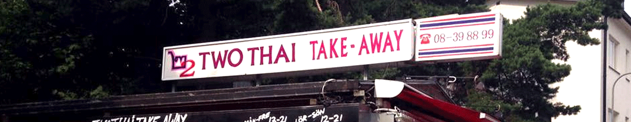 Two Thai Take Away - Thairestauranger