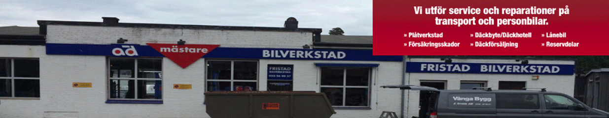 AB Fristads Bilverkstad AD Bilverkstad - Allmän fordonsservice, Bilverkstäder