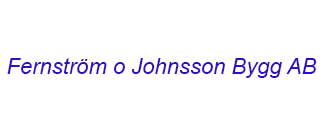 Fernström o Johnsson Bygg AB
