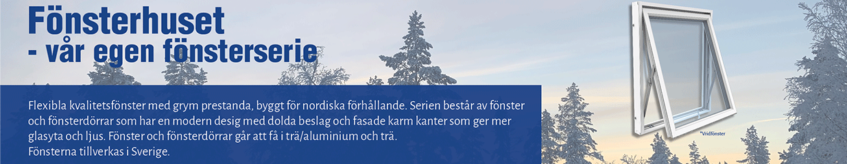 Fönsterhuset AB - Bygg- & Anläggningsarbeten, Dörrar & Portar, Byggmästare & Byggnadsentreprenörer, Snickare, Glas & Fönster