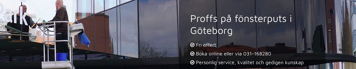 GÖAB Fönsterputs - Fönsterputsning, Städning & Rengöring