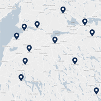 Våra begravningsbyråer