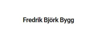 Fredrik Björk Bygg   AB