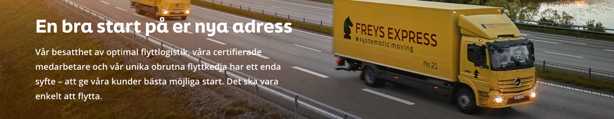 Freys Express i Uppsala AB - Magasinering och varulagring, Magasinering och varulagring, Flyttfirmor, Flyttstädning, Flyttfirmor