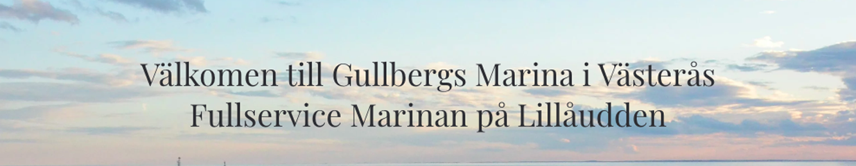 Gullbergs Marina AB - Försäljning av båtar, Båtvarv