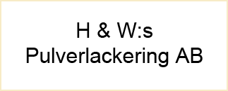 H & W S Pulverlackering AB