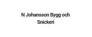 N Johansson Bygg och Snickeri