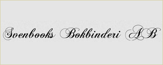 Svenbooks Bokbinderi AB