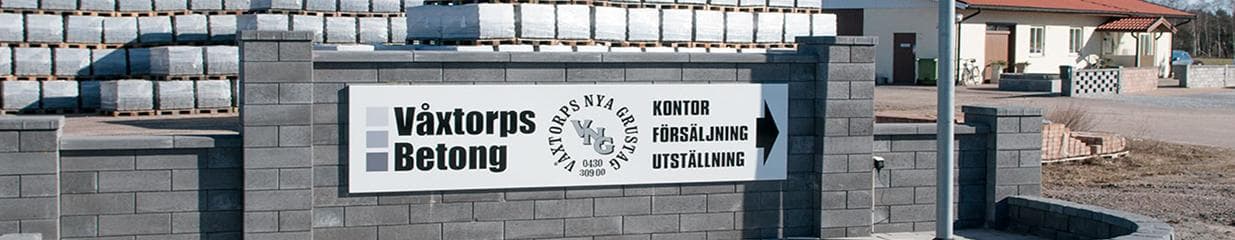 Våxtorps Nya Grustag AB - Utvinning av sten, sand och lera, Övriga stödtjänster landtransport