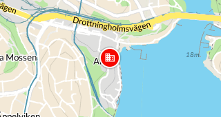 Gustavslundsvägen 151C Karta