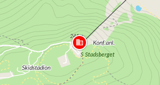 Södra Stadsberget 1 Karta