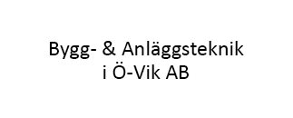 Bygg- & Anläggsteknik i Ö-Vik AB