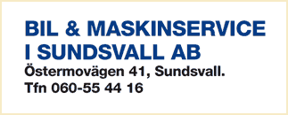 Bil & Maskinservice i Sundsvall AB