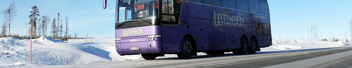 Lestanders Buss AB - Bussresearrangörer och bussuthyrning, Bussbolag