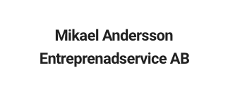 Mikael Andersson Entreprenadservice AB