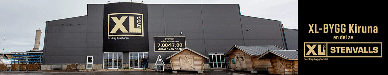 XL-BYGG Kiruna - Byggvaror och järnaffärer
