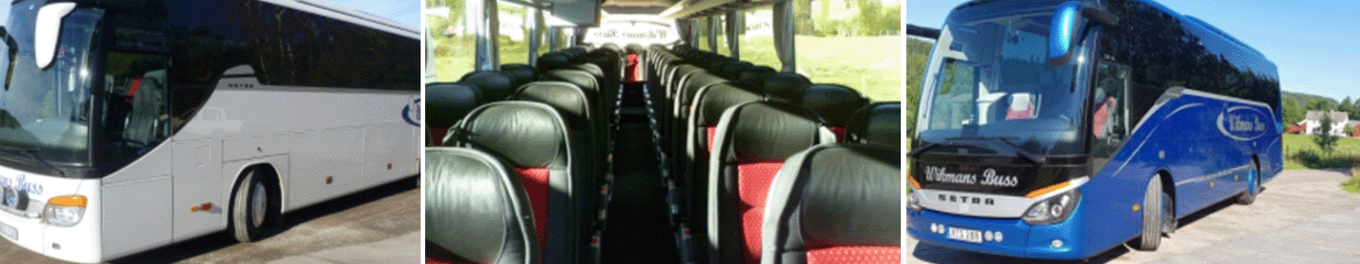Wikmans Buss AB - Busstrafik, Bussresearrangörer och bussuthyrning, Försäljning av lastbilar och bussar, Resebyråer och charterresor, Bussbolag