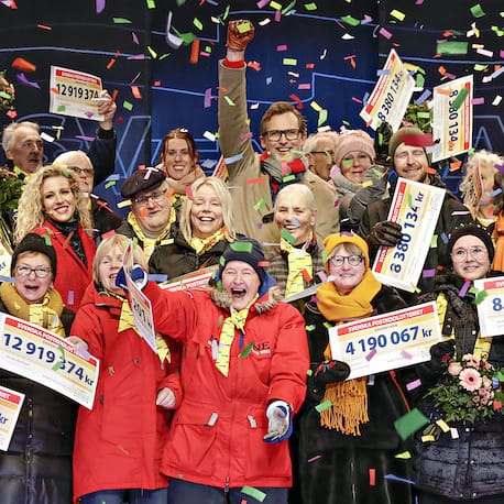 Vinnare av postkodlotteriet